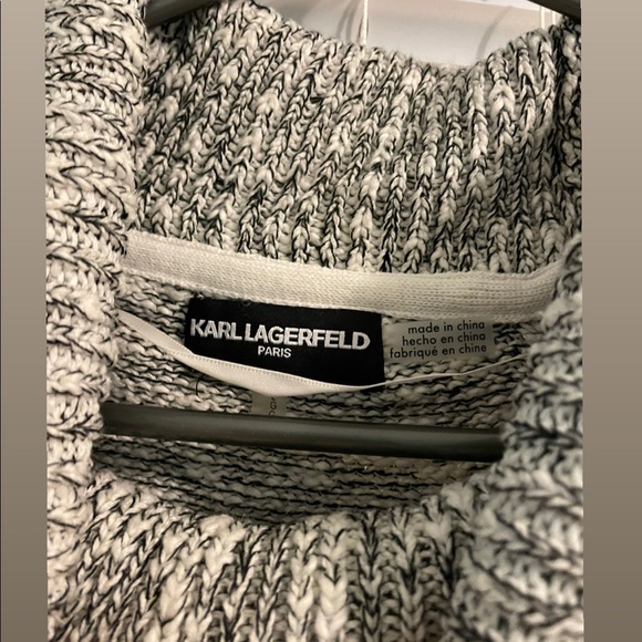 Karl Lagerfield Cowl neck sweater. Worn only twice. Very warm - Picture 3 of 3